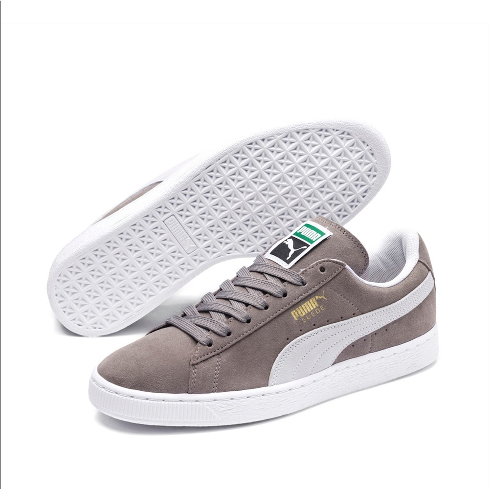 Grey Puma Sneakers